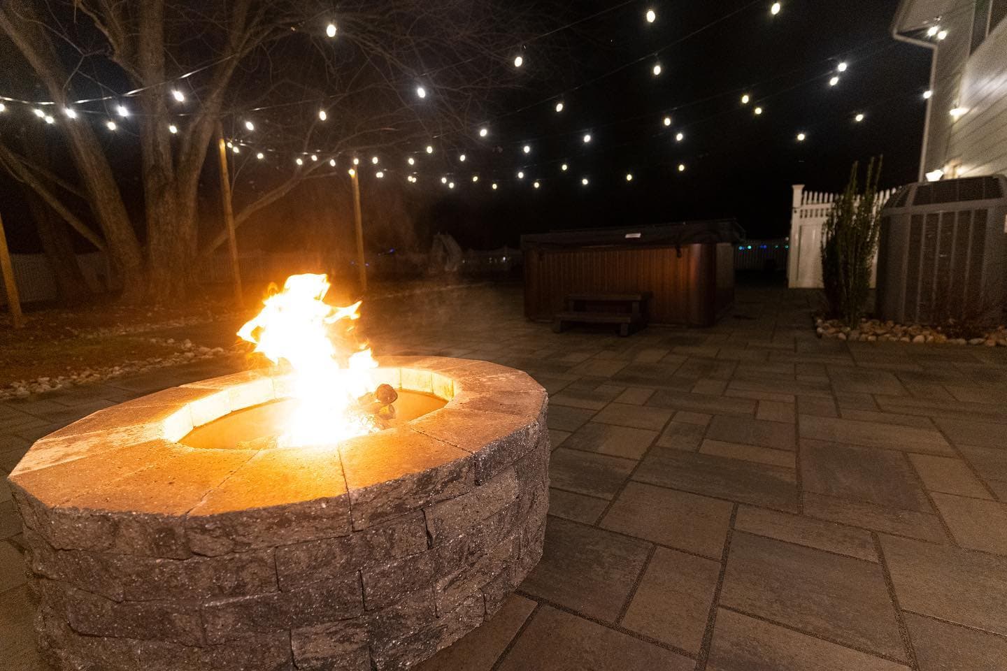 Landscaping project in Branchburg