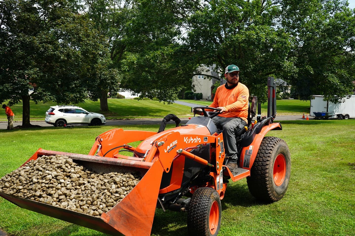 Landscaping work in Bridgewater