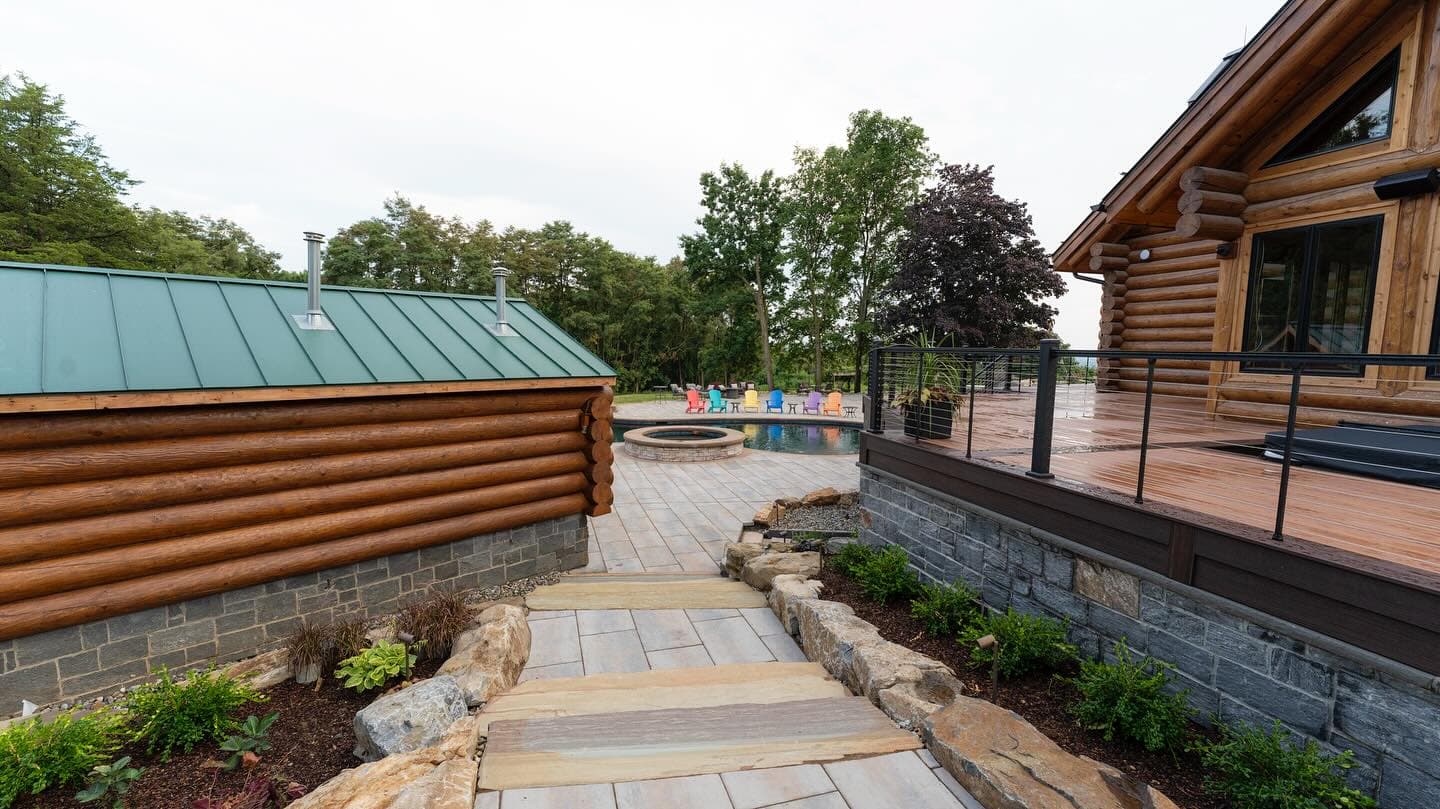 Landscaping work in Flemington