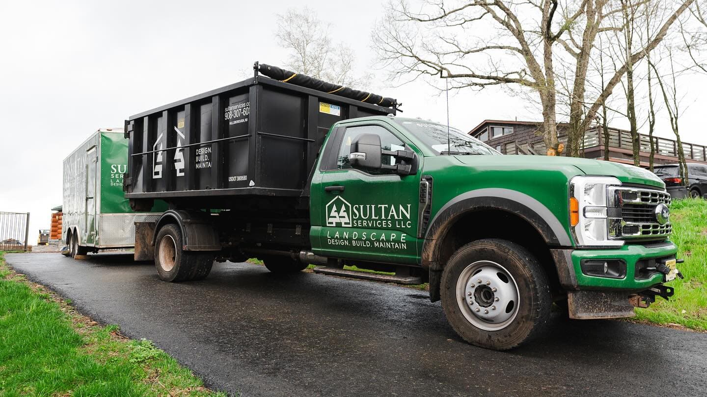 Landscaping work in Princeton