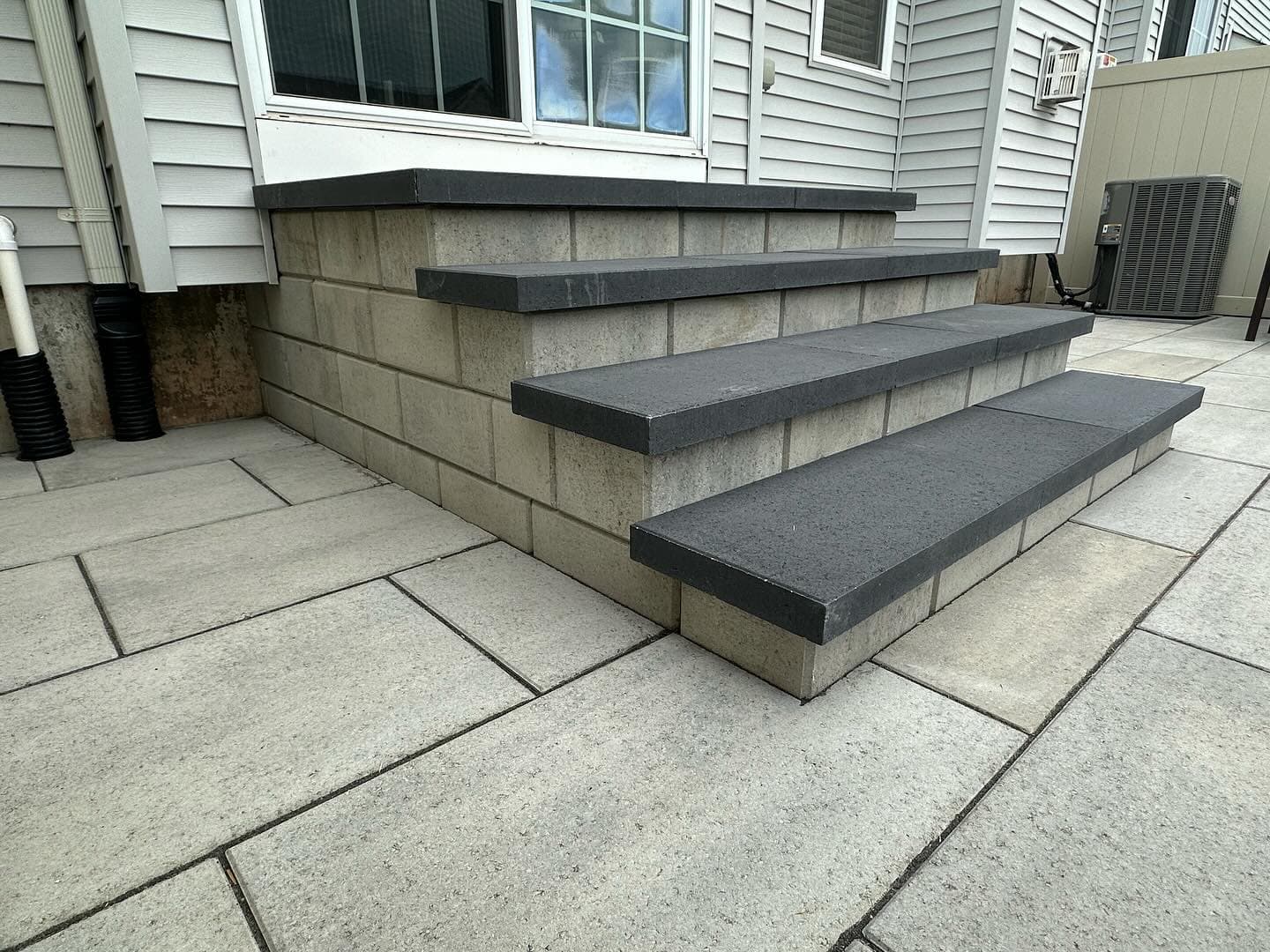 Landscaping project in Tewksbury