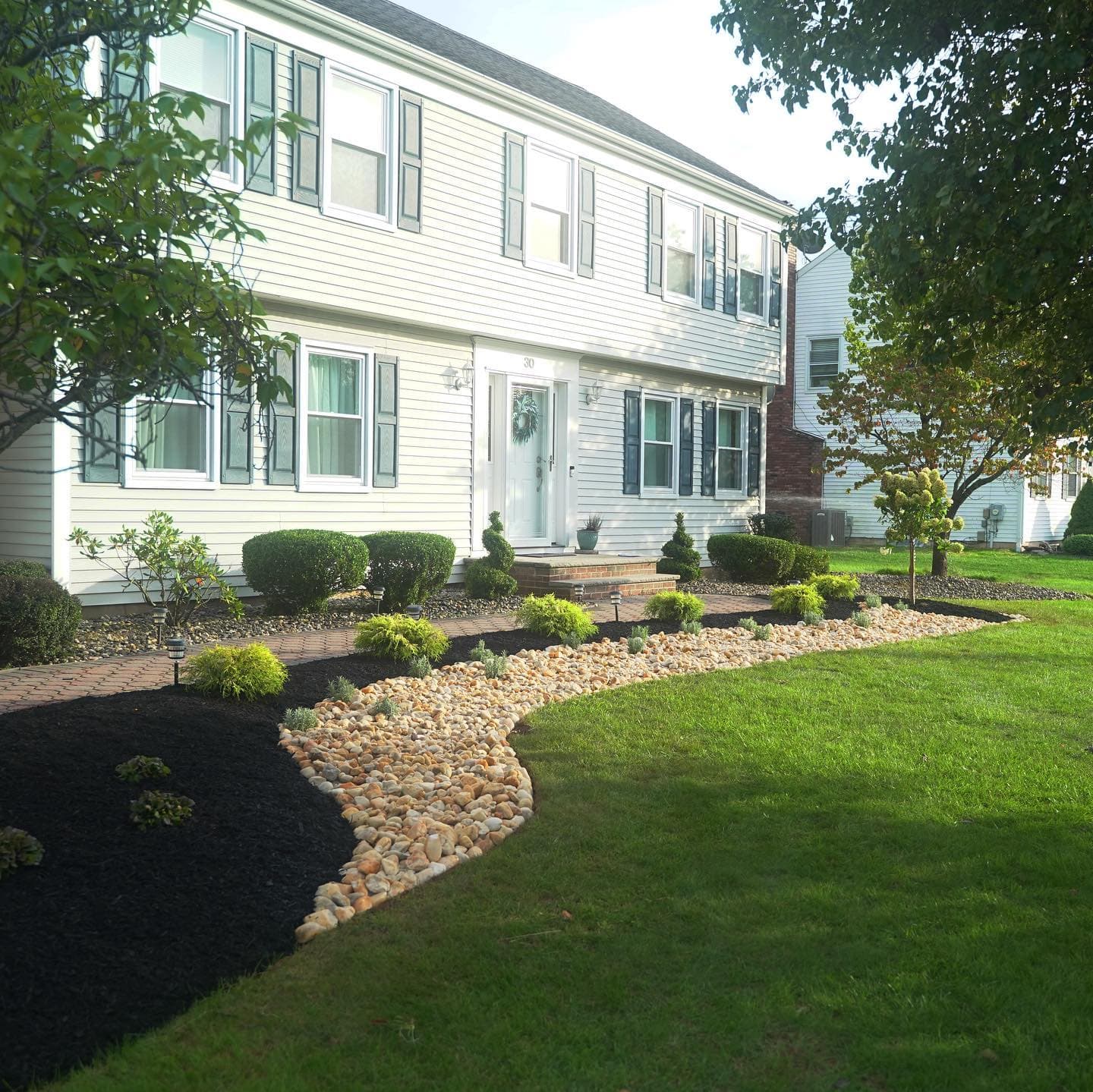 Landscaping work in Warren