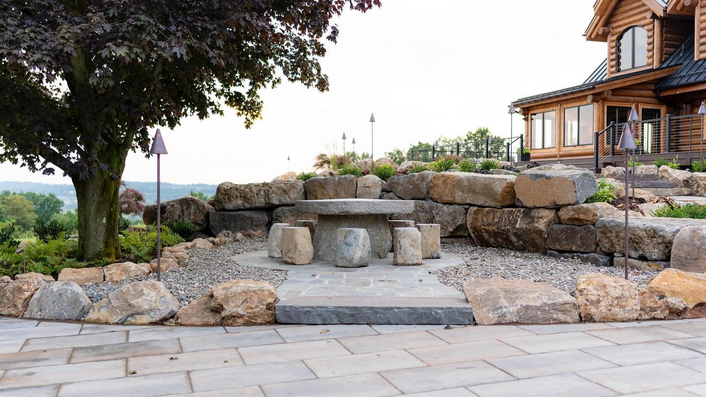 Landscaping project in Hillsborough