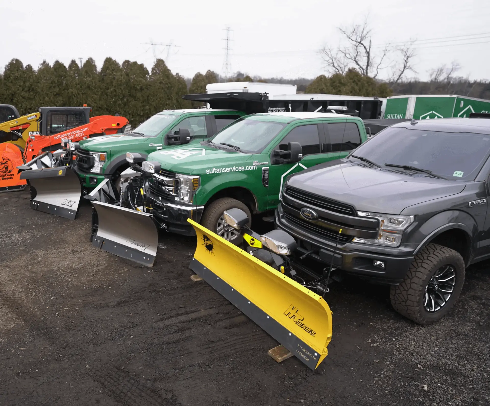 Sultan Services Snow Removal Fleet