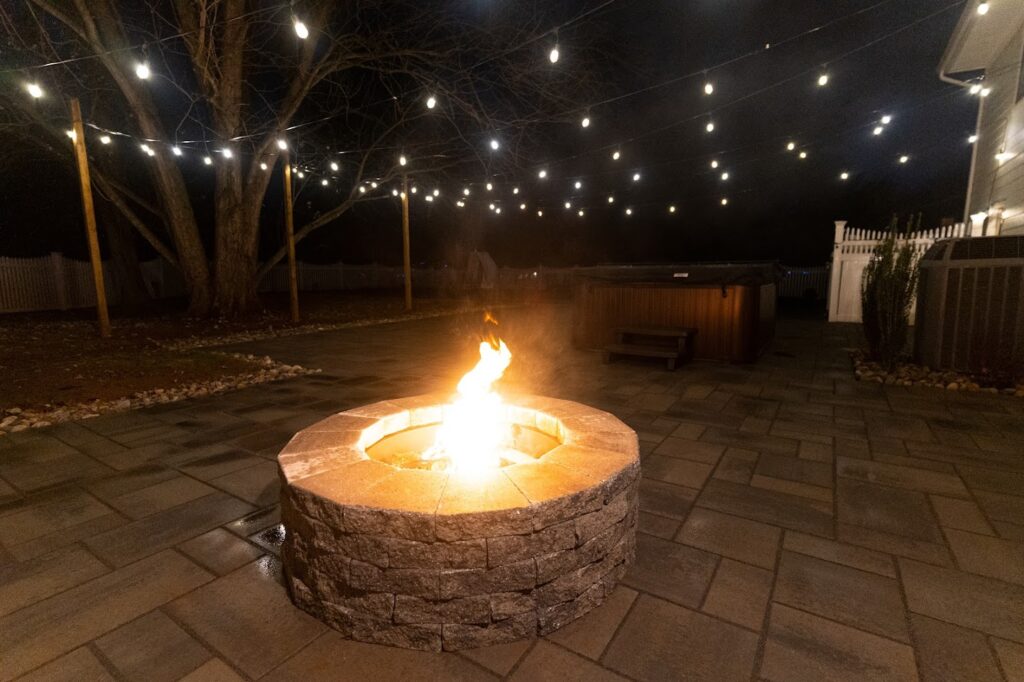 Fire Feature Hardscape Design and Installation
