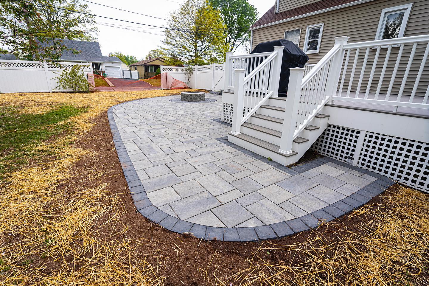 Hardscape Landings, Patios, and Fire Features