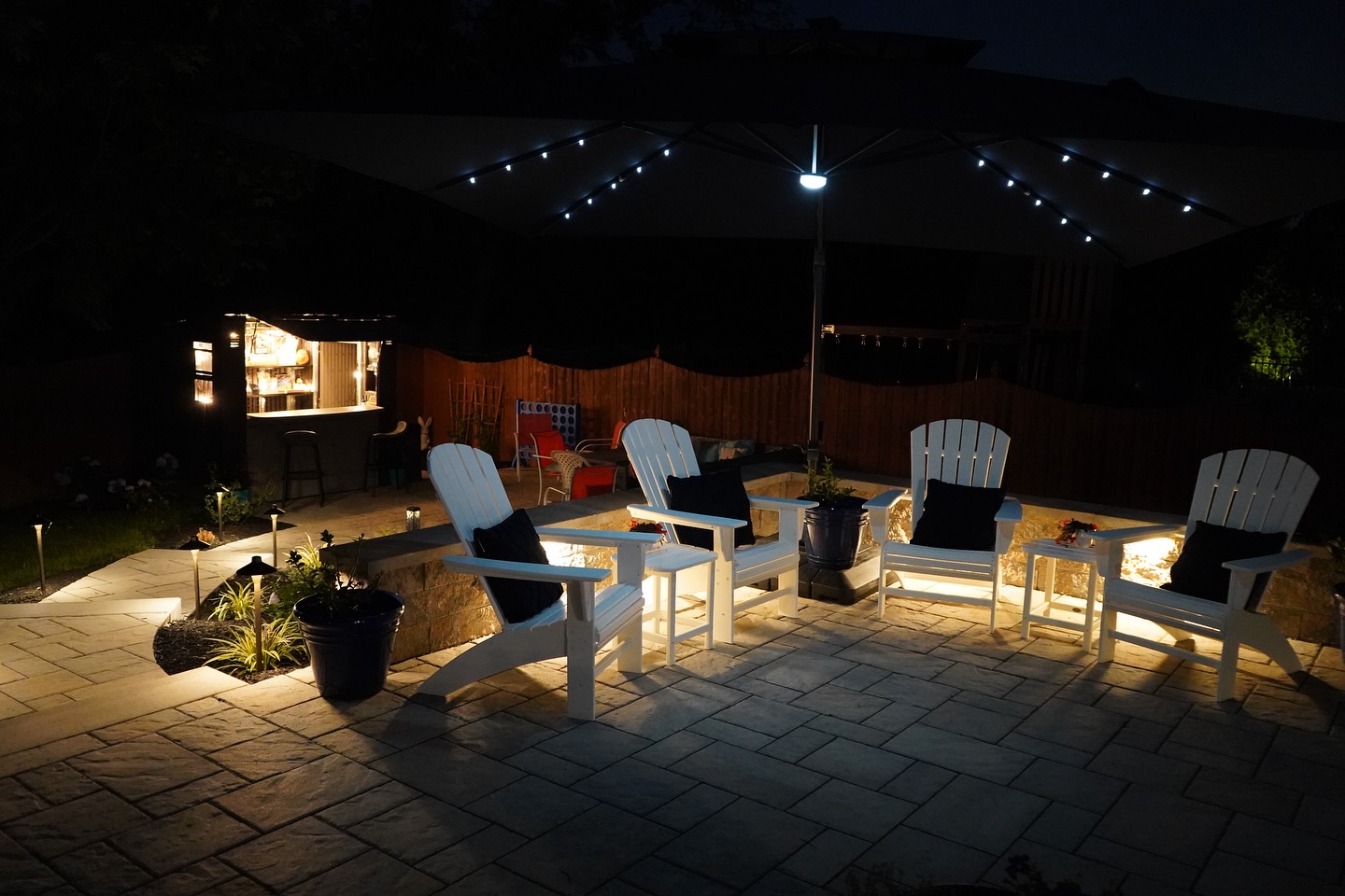 Landscape Lighting Installation